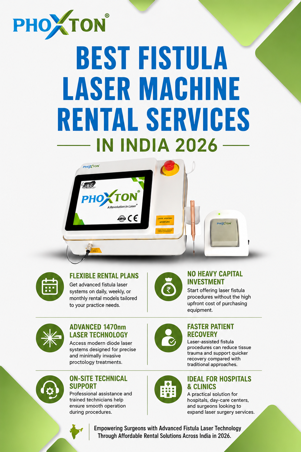 Best Fistula Laser Machine Rental Services in India 2026 Best Fistula Laser Machine Rental Services in India 2026